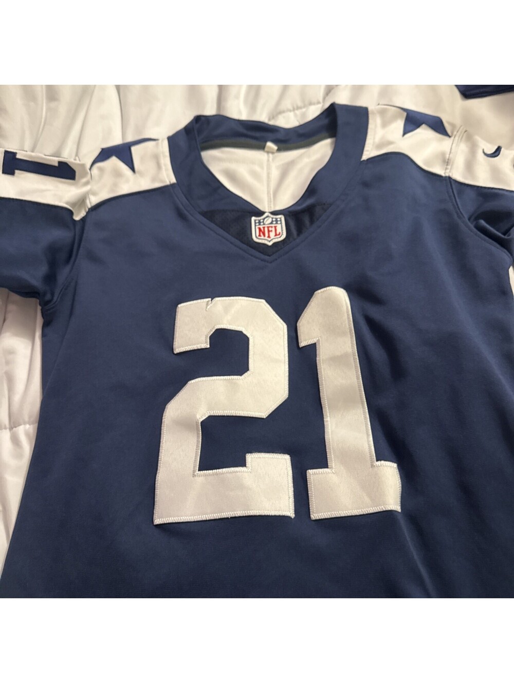 Nike Dallas Cowboys Elliott Kids Sizes Large Jersey Navy Blue NFL Football Boys